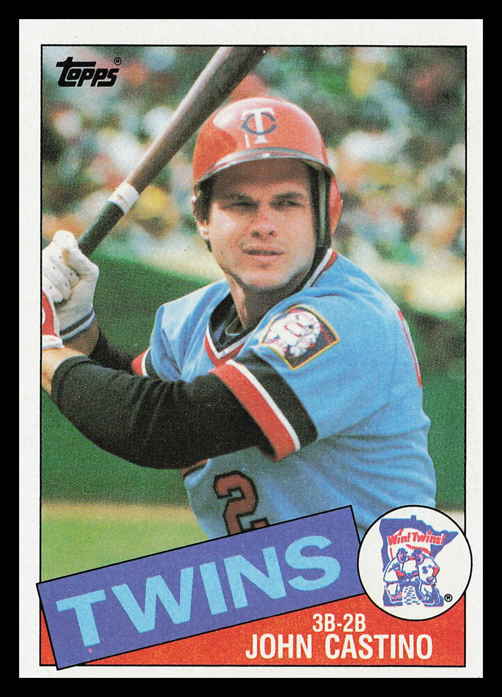 1985 Topps #452 John Castino